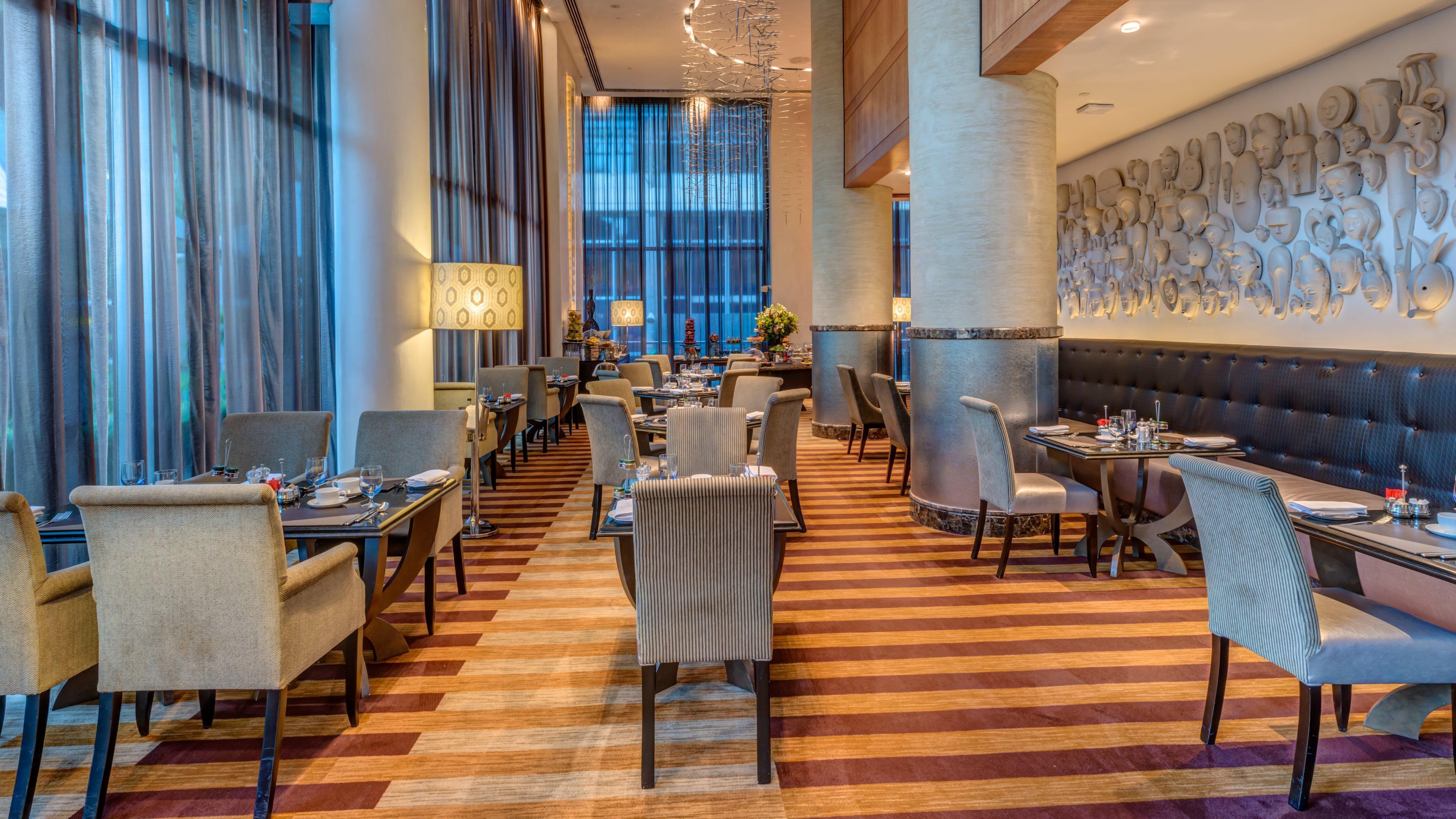 Intercontinental Johannesburg Or Tambo Airport Hotel By Ihg Kempton Park Exterior foto The restaurant